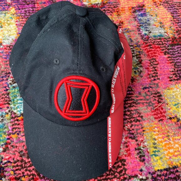 Black Widow Baseball Hat - Picture 1 of 6
